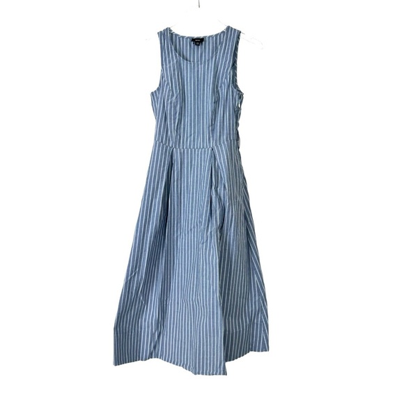 Mossimo Supply Co. Dresses & Skirts - Mossimo | Grey and White Pinstripes | Sleeveless Dress | Size XS | NWOT